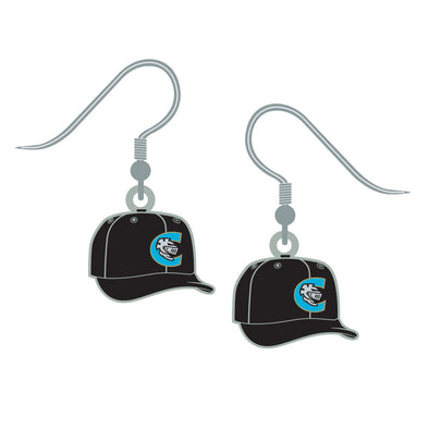 Charlotte Knights PSG Cap Earrings