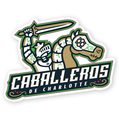 Charlotte Knights PSG COPA Caballeros Logo Sticker