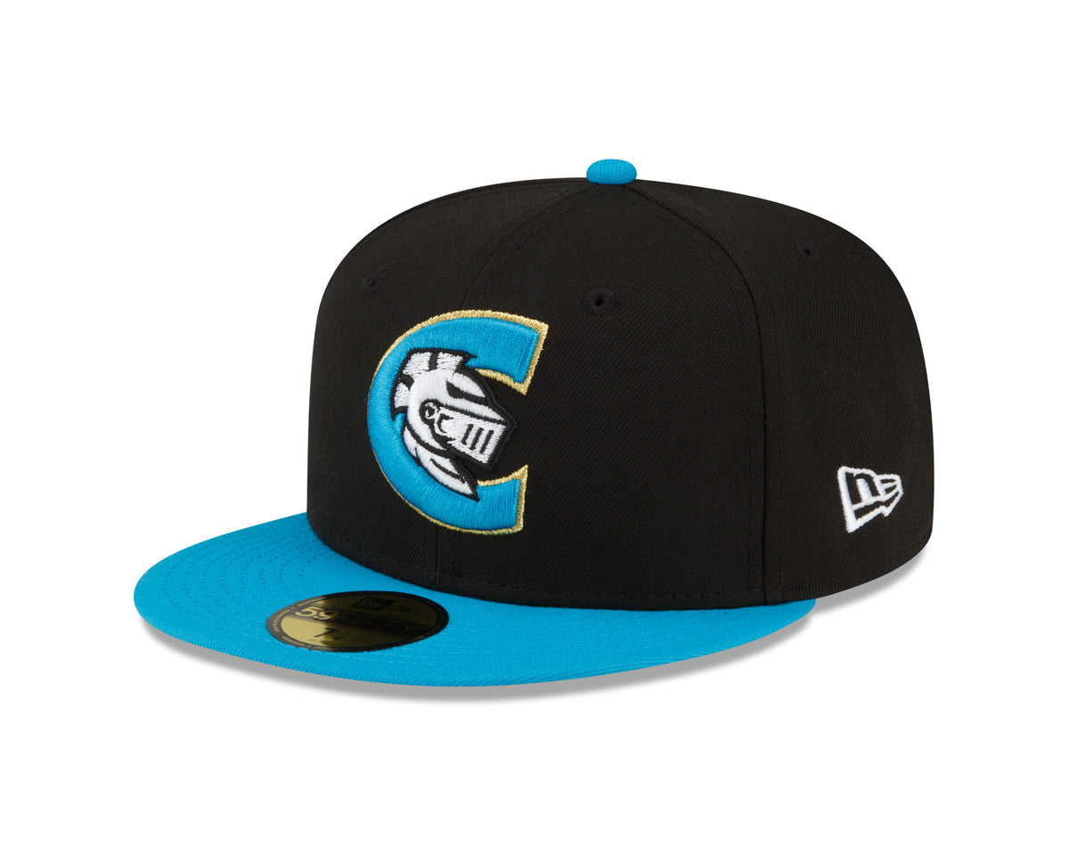 Charlotte Knights New Era Theme Night On Field 59FIFTY Fitted Hat - Neon  Green/Pink
