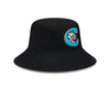 Evergreen Black Bucket Hat