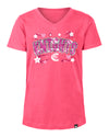 Girls Pink Changing Tee