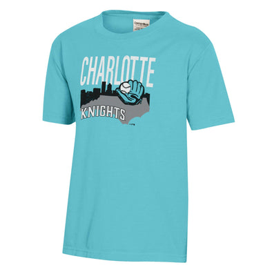 Charlotte Knights Youth State/Skyline Tee