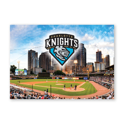  Charlotte Knights MiLB Baseball Warrior Logo Vinyl Art Graphic  Sticker Bumper Decal : Electronics