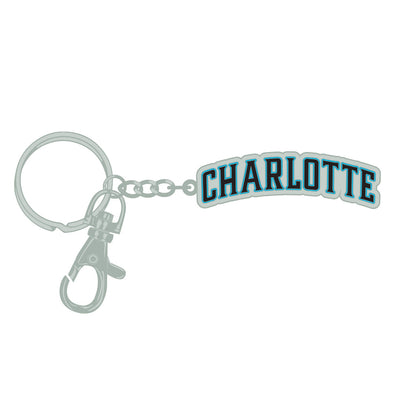 Charlotte Knights PSG Wordmark Keychain
