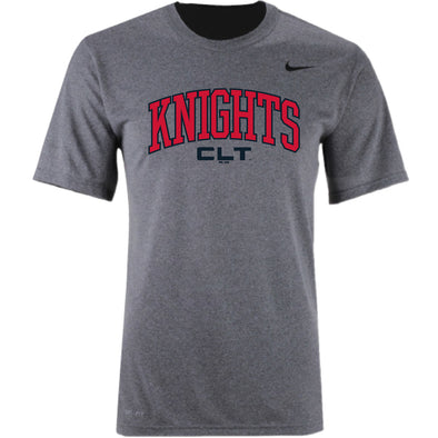 Charlotte Knights Nike CLT Knights Wordmark Tee