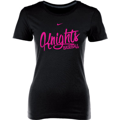 Charlotte Knights Nike Women's Pink Knights Tee