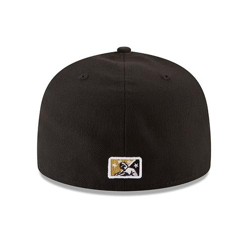 Charlotte Knights Official Black Home Cap