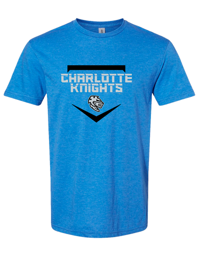 Charlotte Knights GoTeez Simple Plate Tee