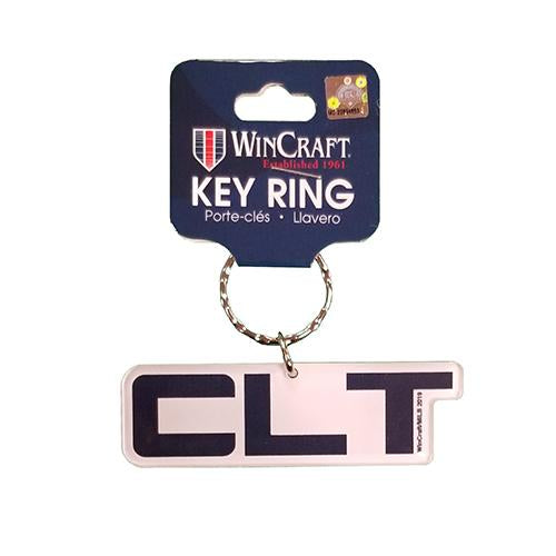 Charlotte Knights CLT Keychain