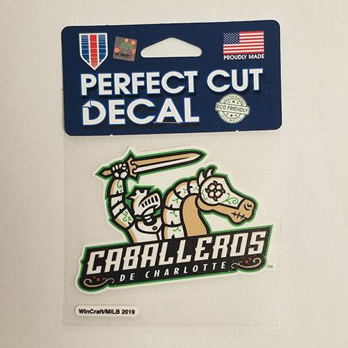 Charlotte Caballeros Perfect Cut Decal