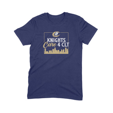 Charlotte Knights Retro Brand Gold Ticket Tee Large