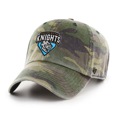 Charlotte Knights 47 Brand Navy Hornets Midfield Cap