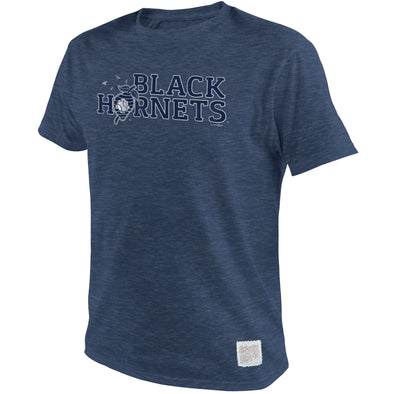 Charlotte Knights Retro Brand Black Hornets T-Shirt