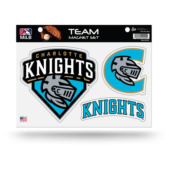 Charlotte Knights RICO Team Magnet Set
