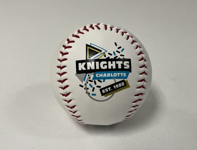 Charlotte Knights Rawlings Confetti Baseball