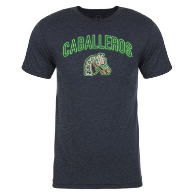 Charlotte Knights 108 Stitches COPA Caballeros Neon Sign Tee
